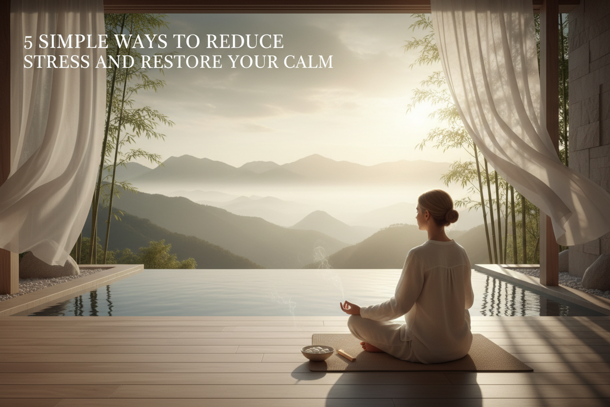 5 Simple Ways to Reduce Stress and Restore Your Calm