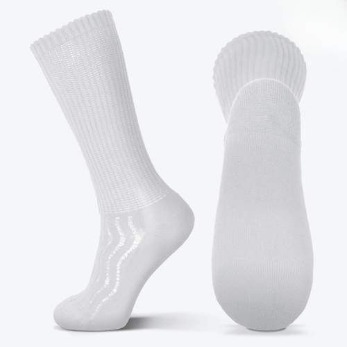 Bamboo Diabetic Crew Socks – Soft Non-Binding Multi-Pack