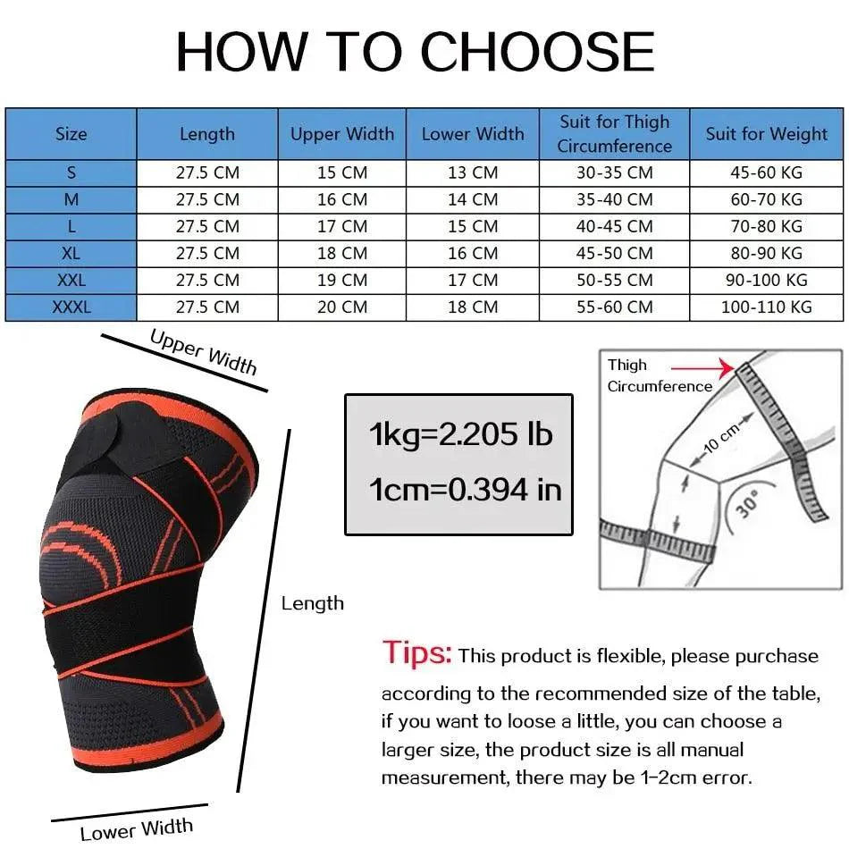 Knee Sleeve for Sports & Active Wear