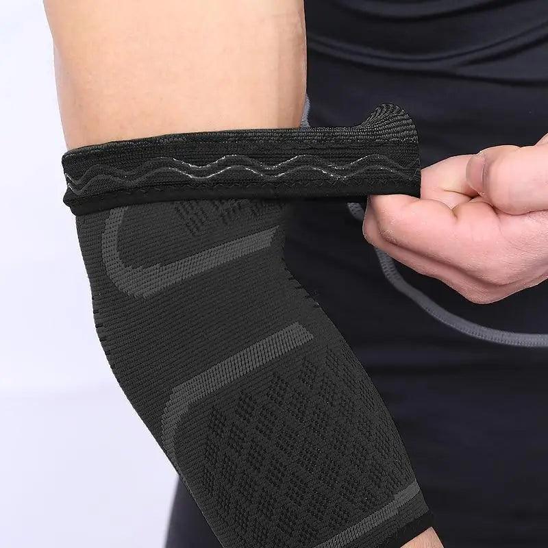 Elastic Elbow Sleeve for Sports & Gym Support